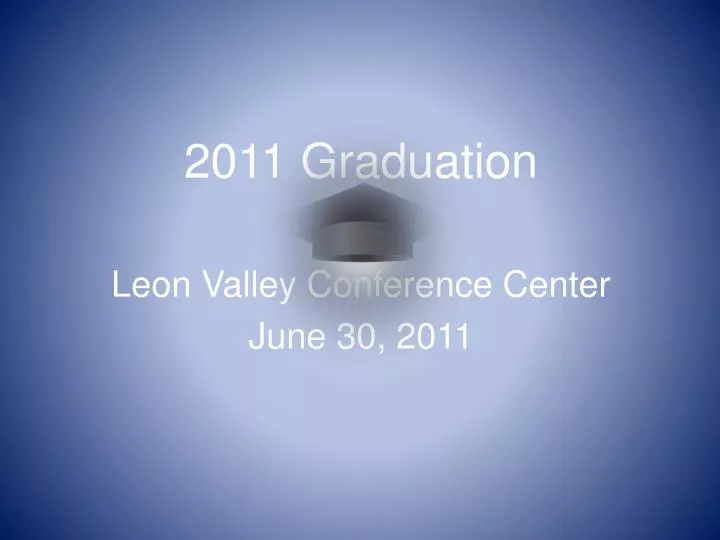 2011 graduation