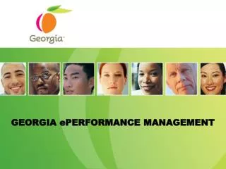 GEORGIA ePERFORMANCE MANAGEMENT