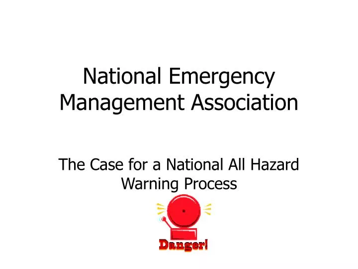 national emergency management association