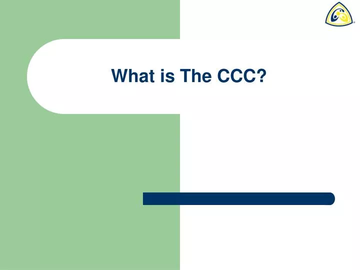 what is the ccc