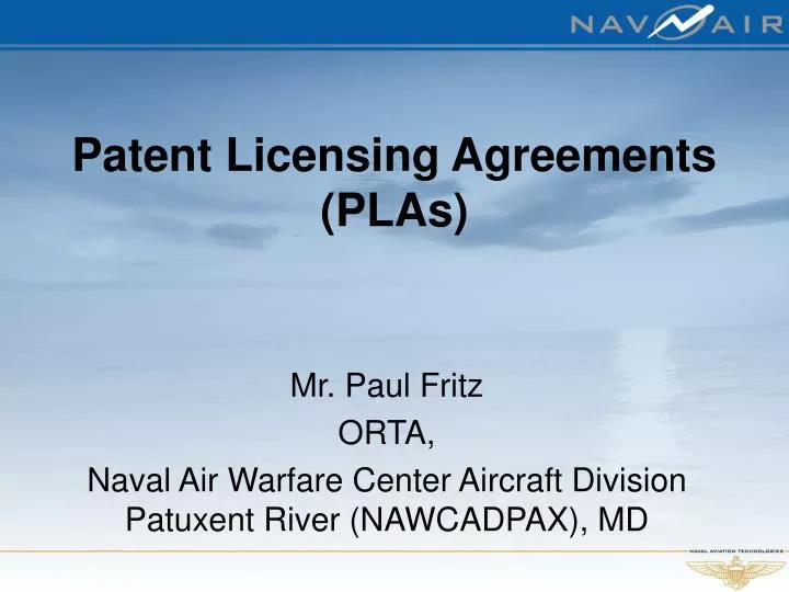 patent licensing agreements plas