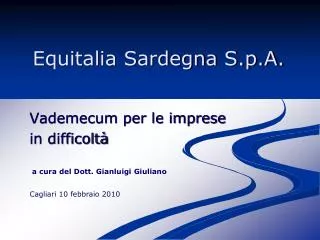 Equitalia Sardegna S.p.A.