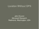 Location Without GPS - slide 1