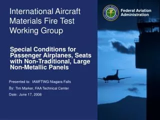 PPT - NASA OBIGGS / OBOGS Update International Aircraft Systems Fire ...