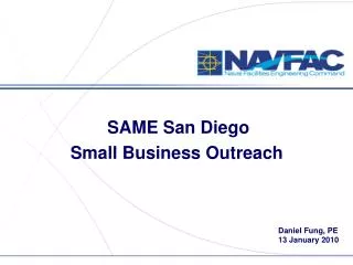 SAME San Diego Small Business Outreach