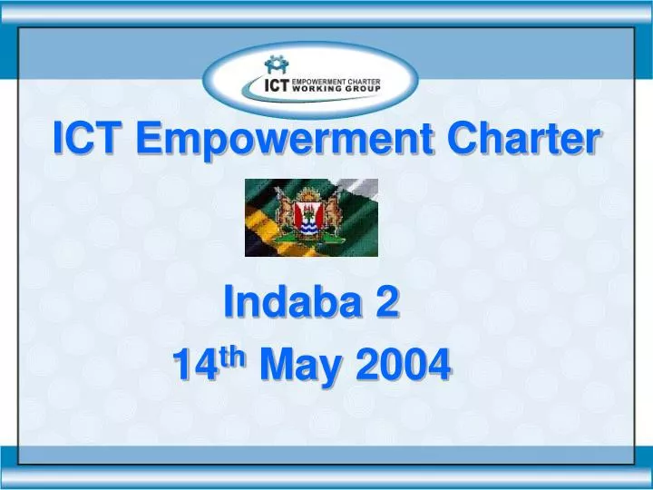 ict empowerment charter