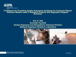 Framework for Providing Quality Assurance Guidance for Computer-Based Software Models used in Research Projects and Regu