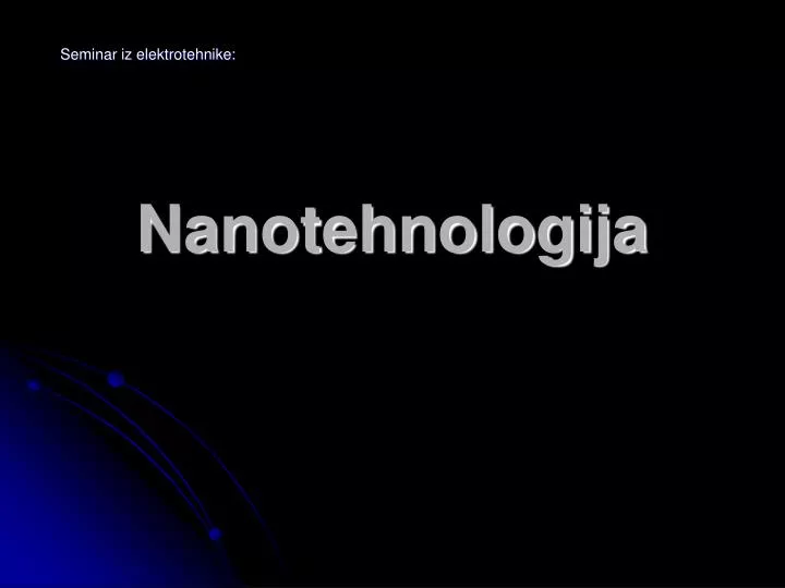 nanotehnologija