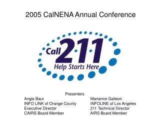 2005 CalNENA Annual Conference
