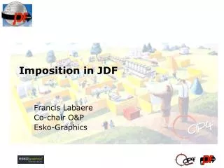 Imposition in JDF