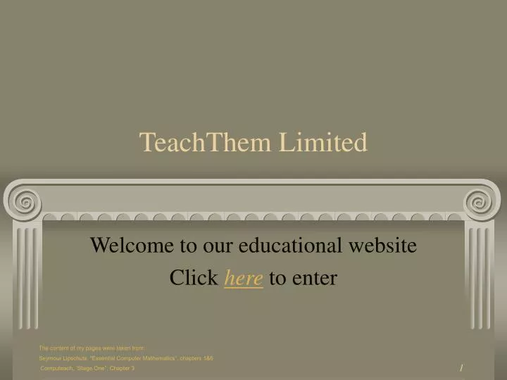 teachthem limited