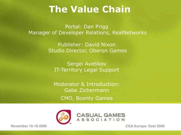 the value chain