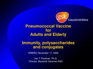 Pneumococcal Vaccine for Adults and Elderly Immunity, polysaccharides and conjugates