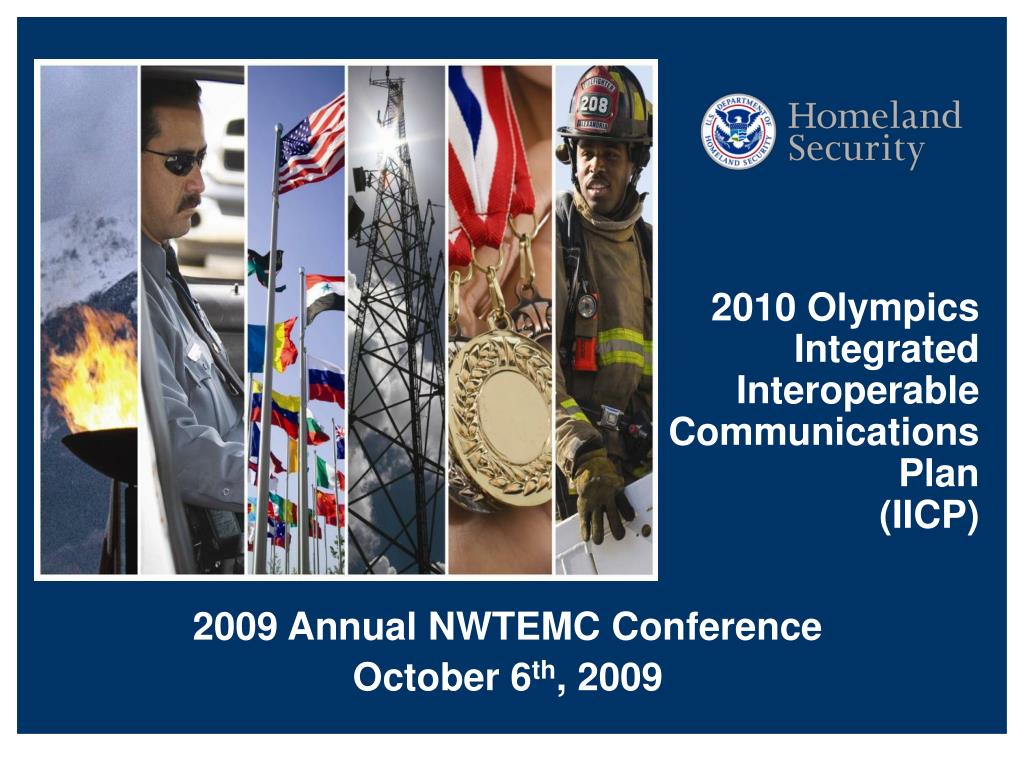PPT - 2010 Olympics Integrated Interoperable Communications Plan (IICP ...