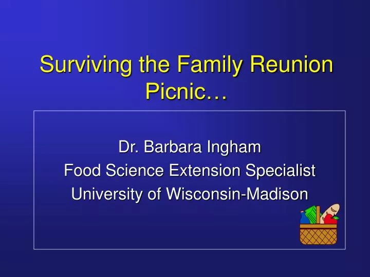 surviving the family reunion picnic