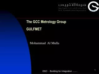 The GCC Metrology Group GULFMET