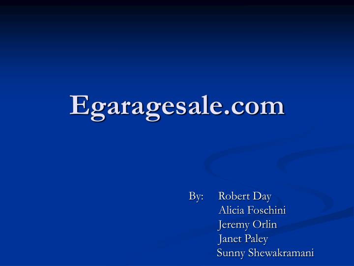 egaragesale com