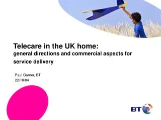 Telecare in the UK home: general directions and commercial aspects for service delivery