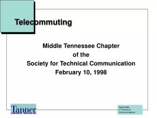 Telecommuting