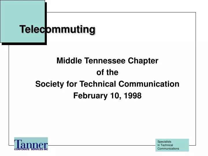 telecommuting