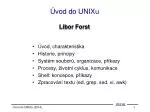 Úvod do UNIXu - slide 1