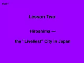 Lesson Two