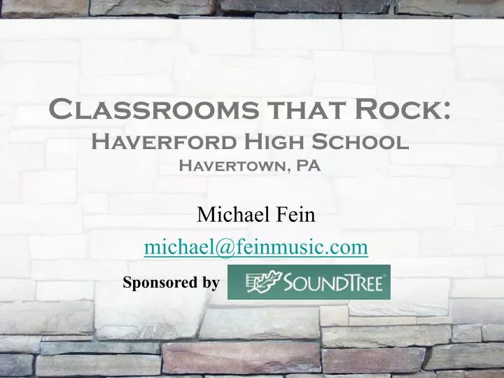 classrooms that rock haverford high school havertown pa