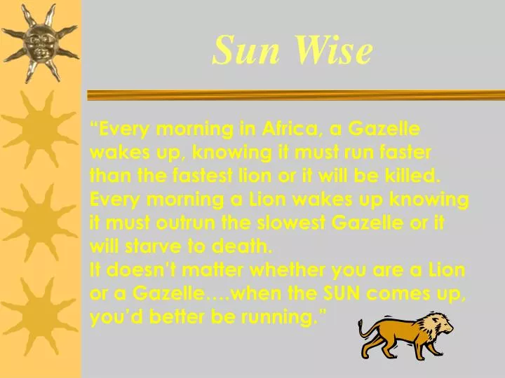 sun wise