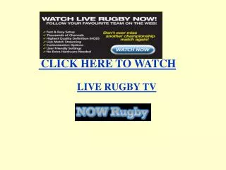 LIVE RUGBY Leicester Tigers vs Australia