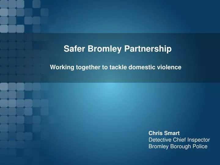 safer bromley partnership