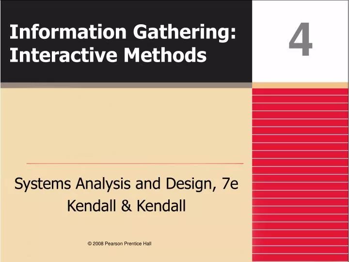 information gathering interactive methods