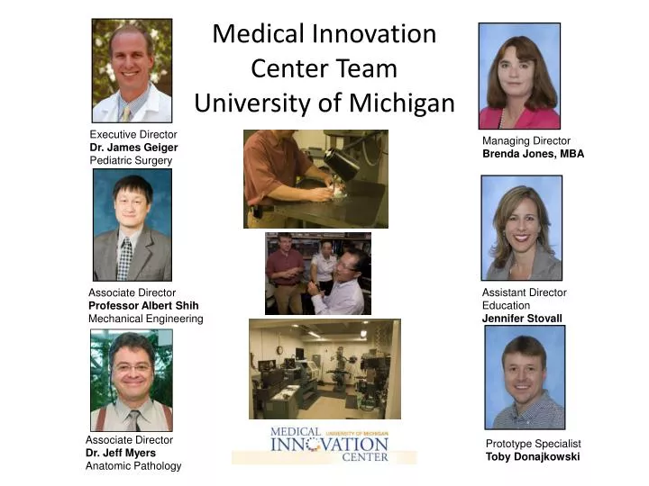 medical innovation center team university of michigan