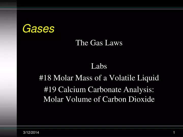 gases