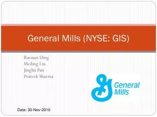 General Mills (NYSE: GIS)