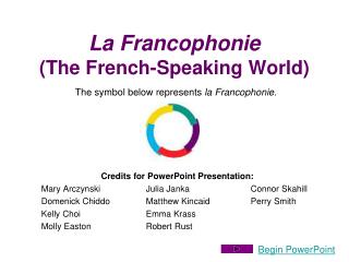 La Francophonie (The French-Speaking World)