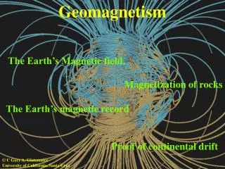 Geomagnetism