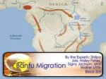 Bantu Migration - slide 1