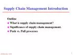 PPT - Introduction to Supply Chain Management PowerPoint Presentation ...