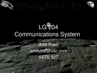LG 204 Communications System