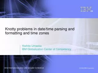 Knotty problems in date/time parsing and formatting and time zones