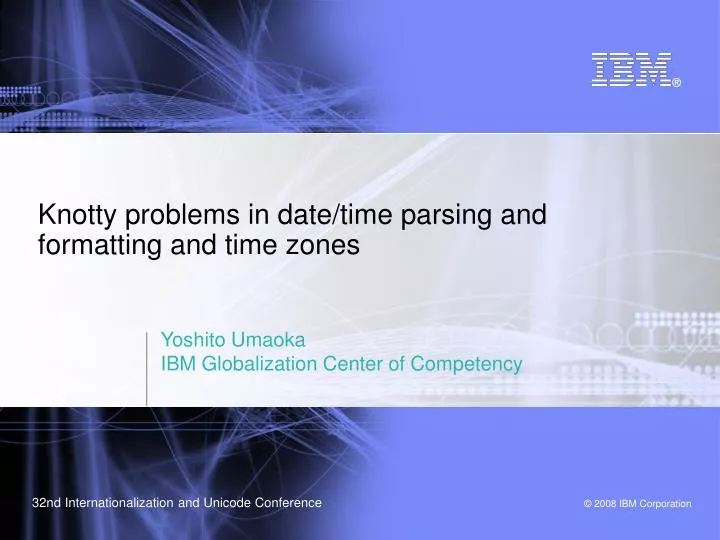 knotty problems in date time parsing and formatting and time zones