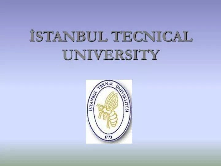 stanbul tecnical university