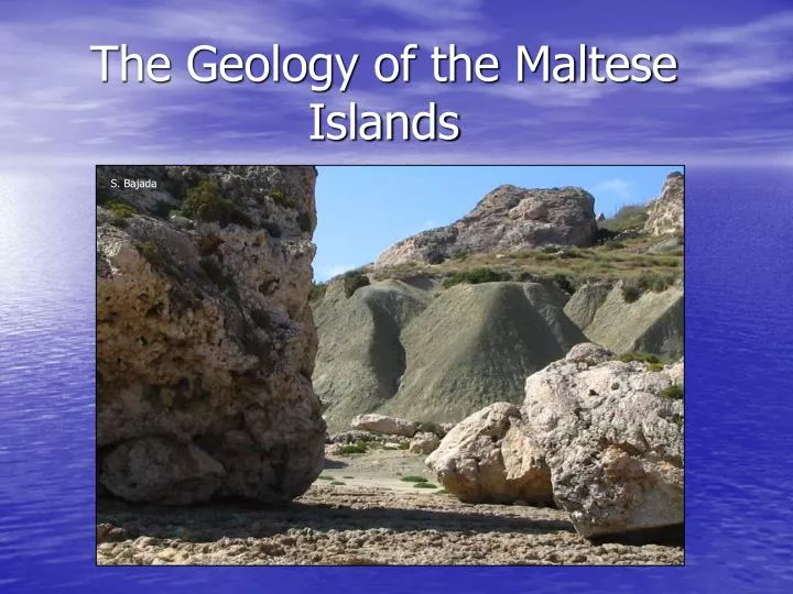 the geology of the maltese islands