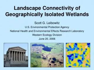 Landscape Connectivity of Geographically Isolated Wetlands