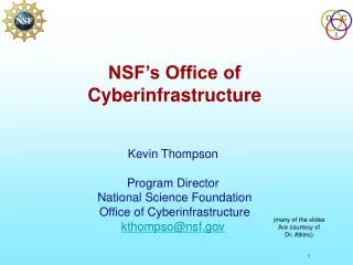 NSF’s Office of Cyberinfrastructure
