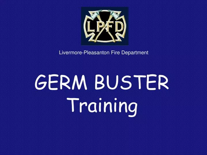 germ buster training