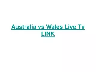 Leicester Tigers vs Australia live Rugby Streaming Online on