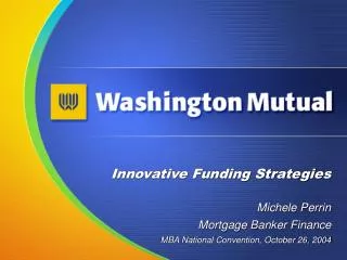 Innovative Funding Strategies