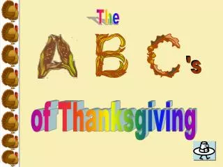 of Thanksgiving