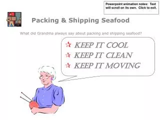 Packing &amp; Shipping Seafood
